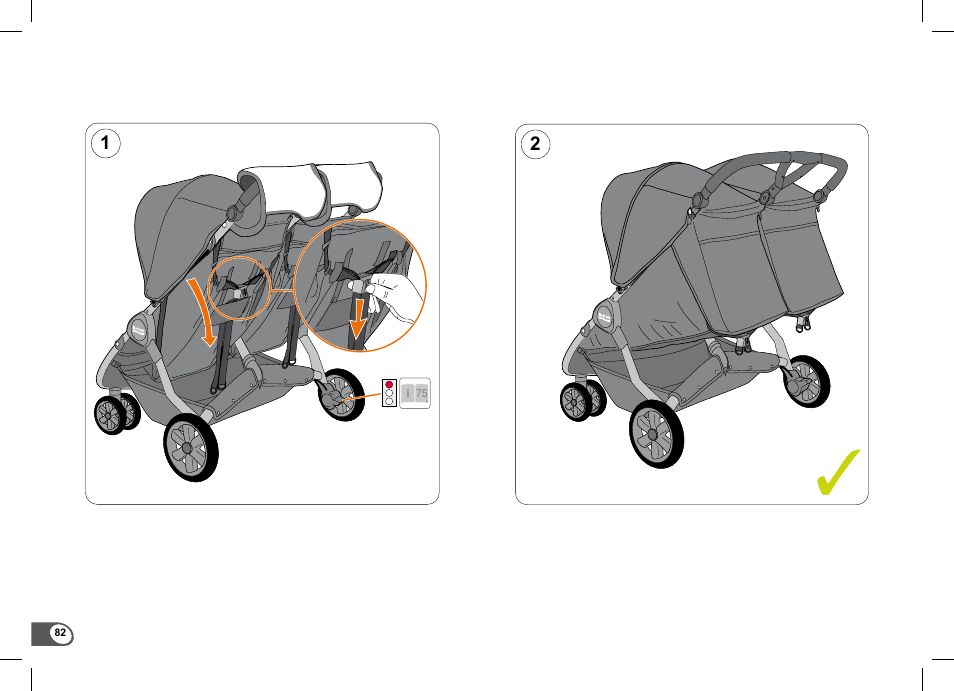 Britax B-Agile Double User Manual | Page 84 / 132