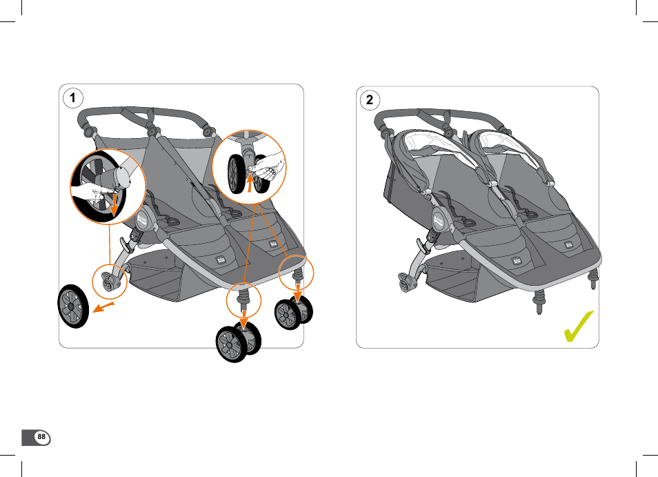 Britax B-Agile Double User Manual | Page 90 / 132