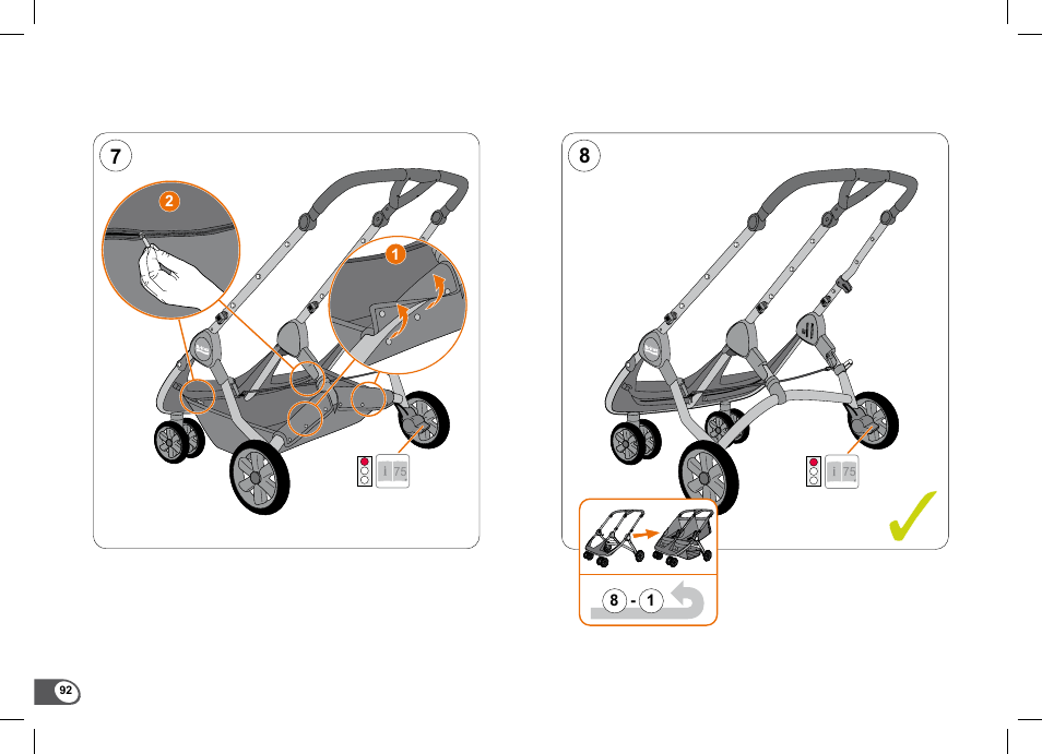 Britax B-Agile Double User Manual | Page 94 / 132