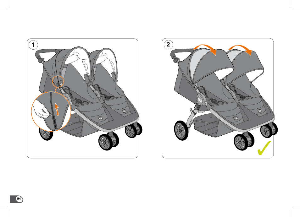 Britax B-Agile Double User Manual | Page 96 / 132