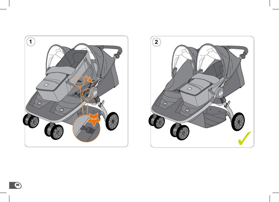 Britax B-Agile Double User Manual | Page 98 / 132