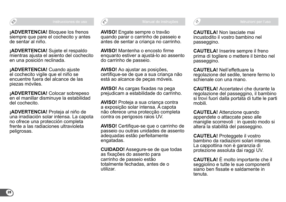 Britax B-Agile User Manual | Page 30 / 133
