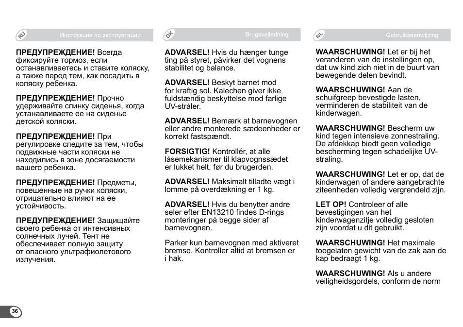 Britax B-Agile User Manual | Page 38 / 133