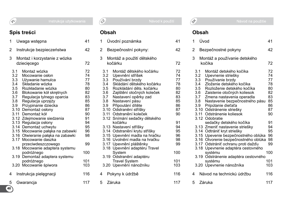 Britax B-Agile User Manual | Page 42 / 133