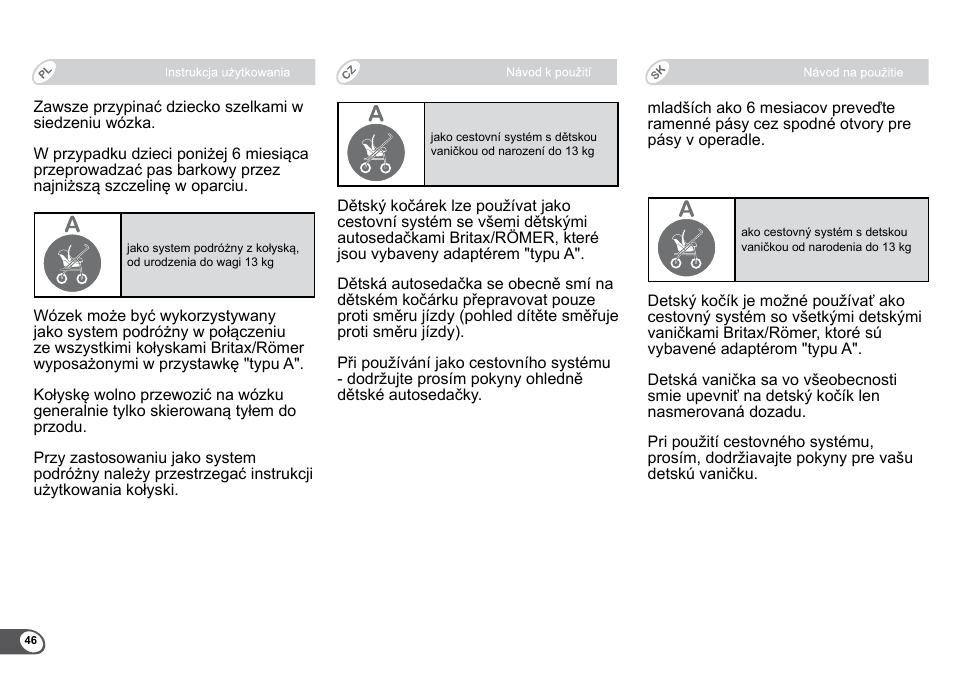 Britax B-Agile User Manual | Page 48 / 133