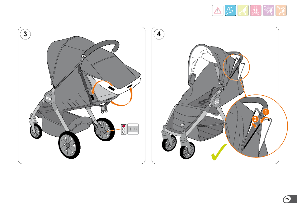 Britax B-Agile User Manual | Page 77 / 133