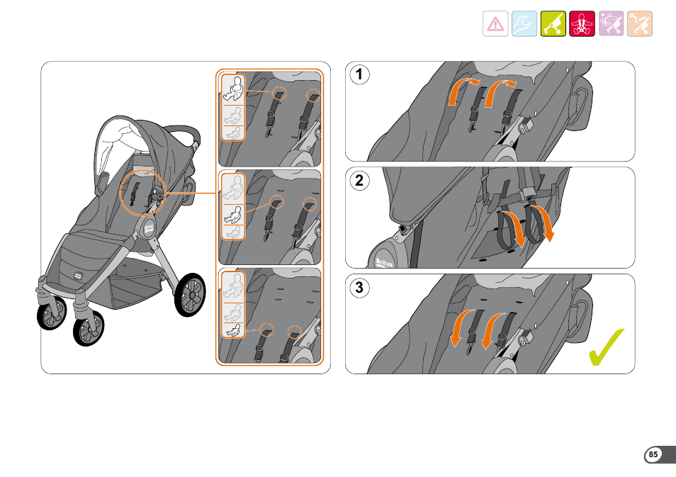 Britax B-Agile User Manual | Page 87 / 133