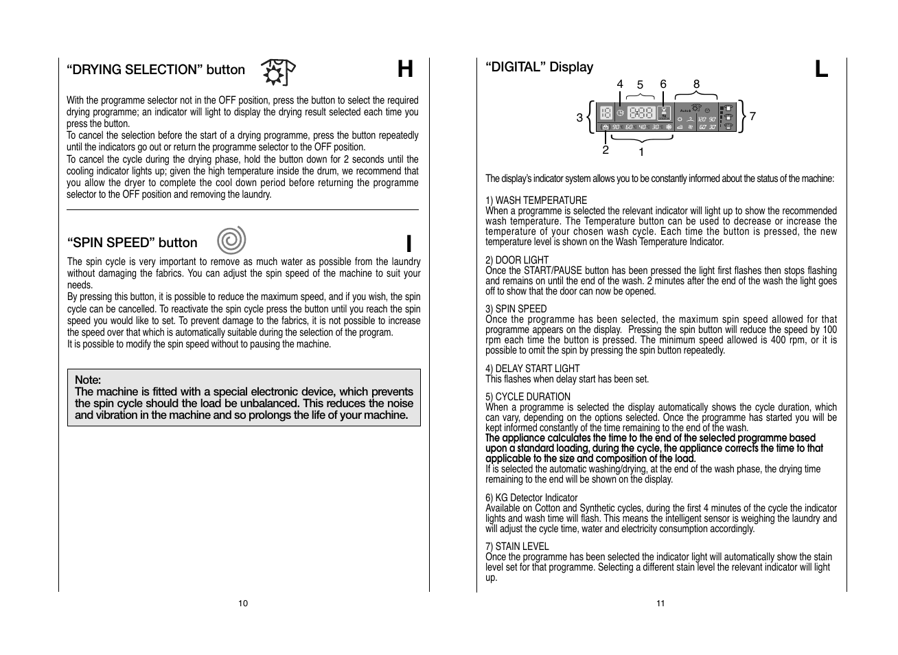 Candy GO W496D-AUS User Manual | Page 6 / 21