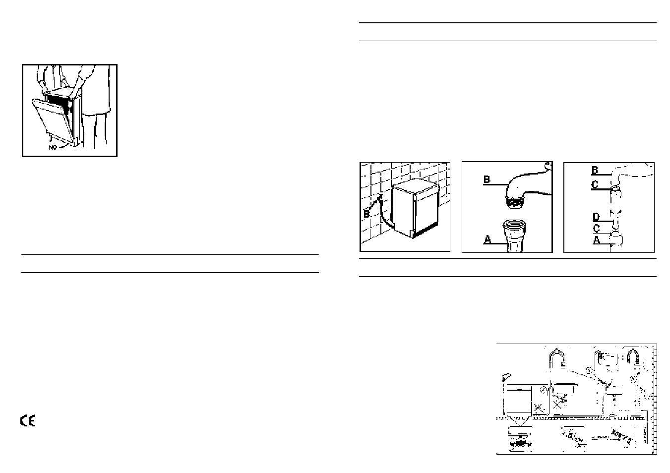 Installation | Candy CD 571 S NORD User Manual | Page 13 / 53