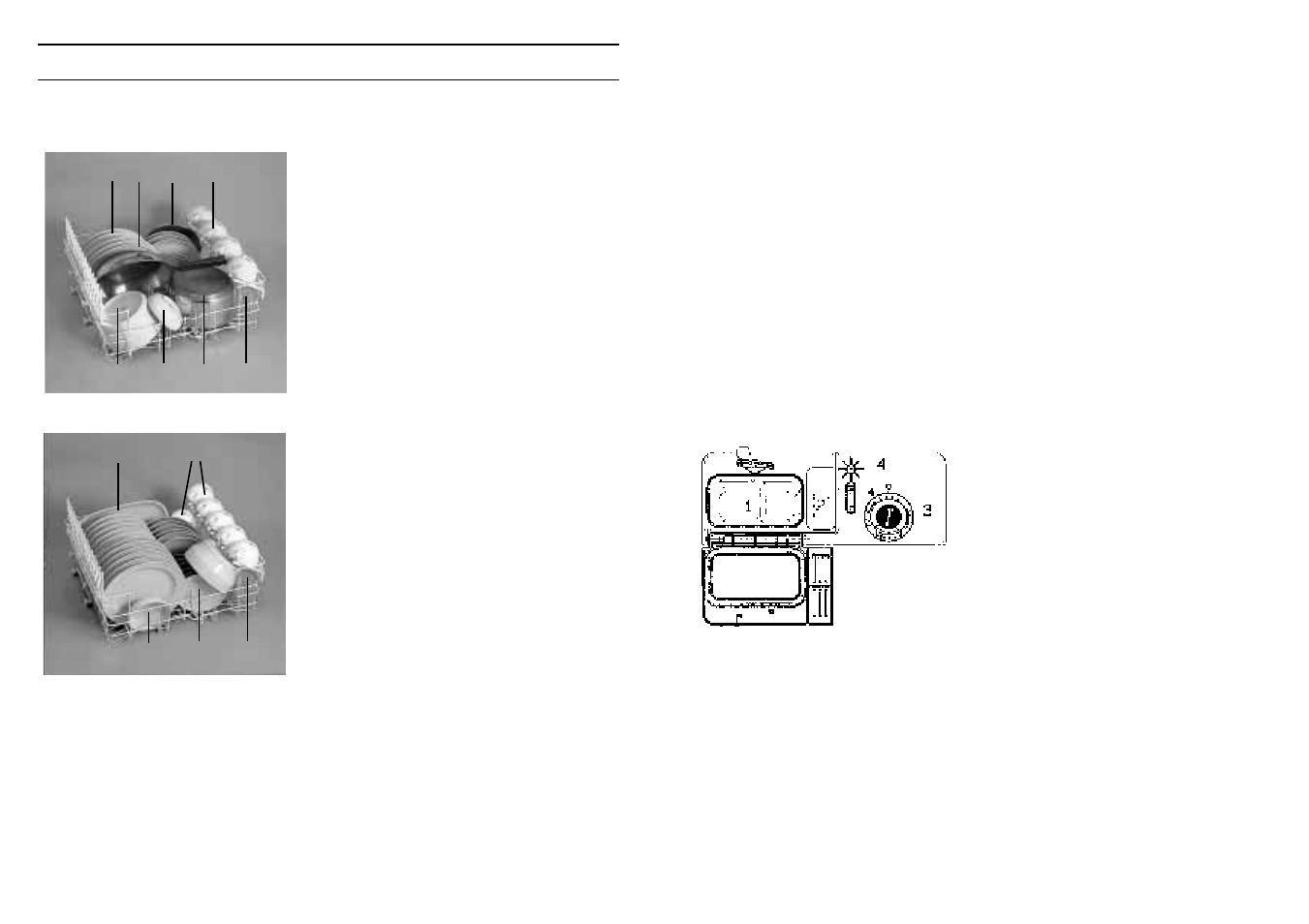 Information for the test laboratories, Loading the detergent and the rinse aid | Candy CD 571 S NORD User Manual | Page 48 / 53