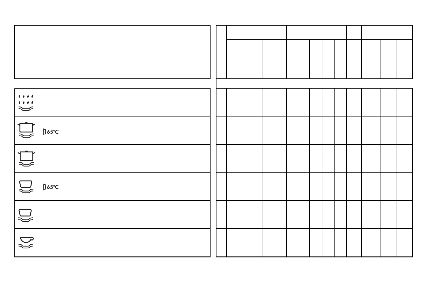 Programme selection | Candy DSI 710 X UK User Manual | Page 12 / 17