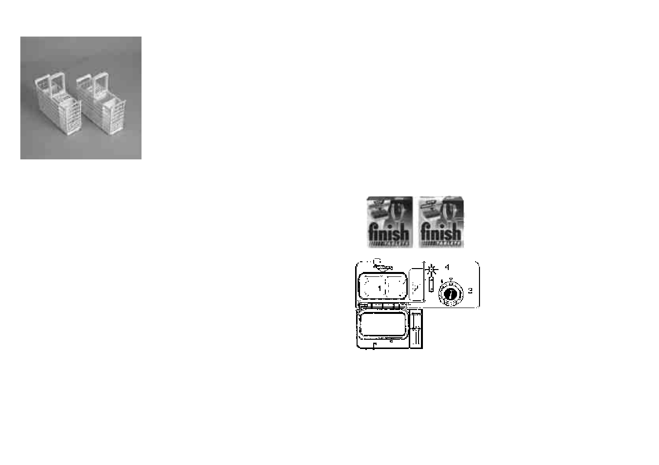 Information for the test laboratories, Loading the detergent and the rinse aid | Candy DSI 710 X UK User Manual | Page 8 / 17