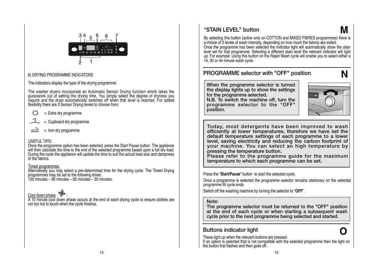 Candy EVOW 6853D-80 User Manual | Page 7 / 21