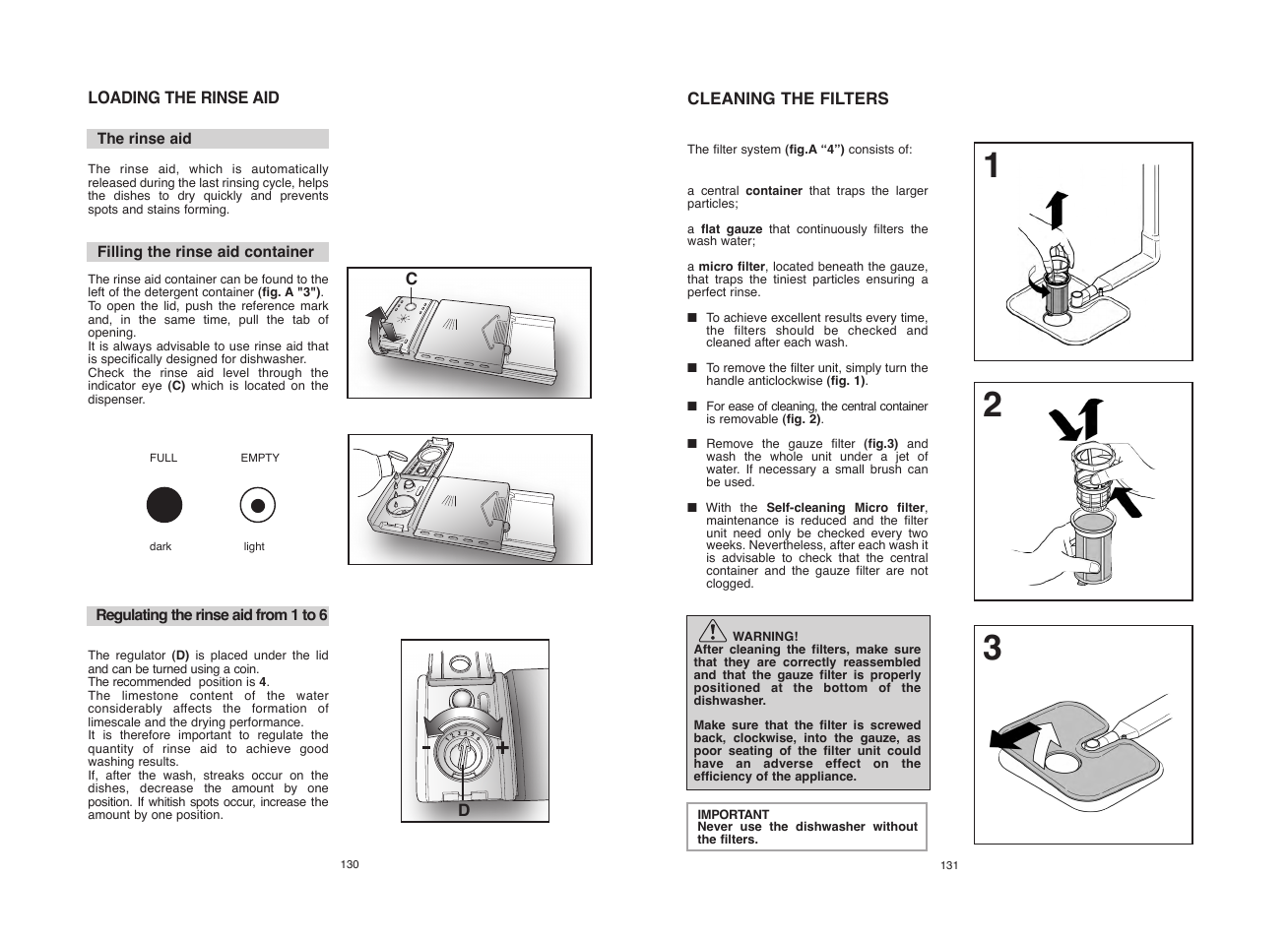 Candy CDI 2012E10-S User Manual | Page 66 / 69