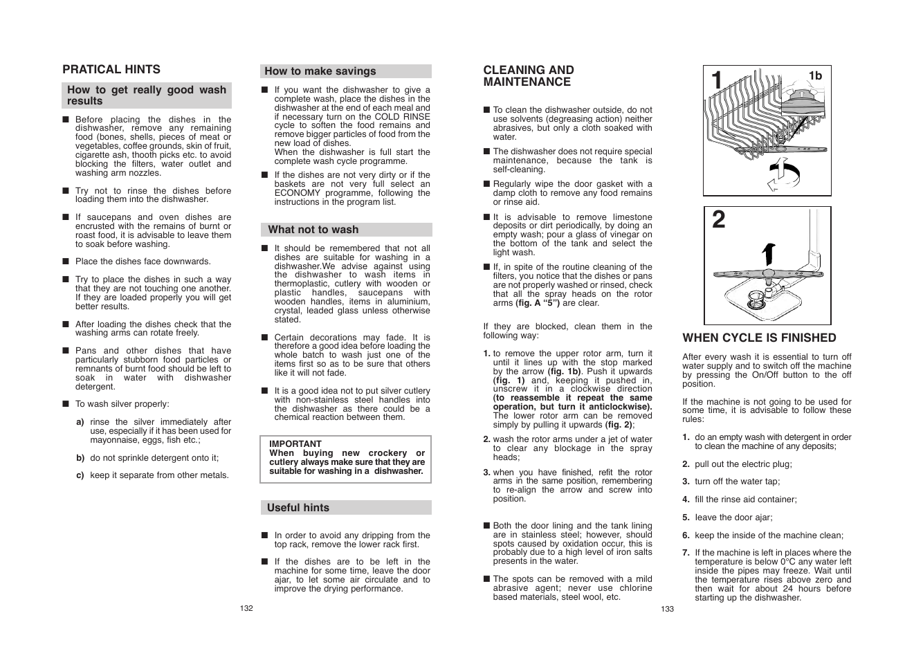 Candy CDI 2012E10-S User Manual | Page 67 / 69