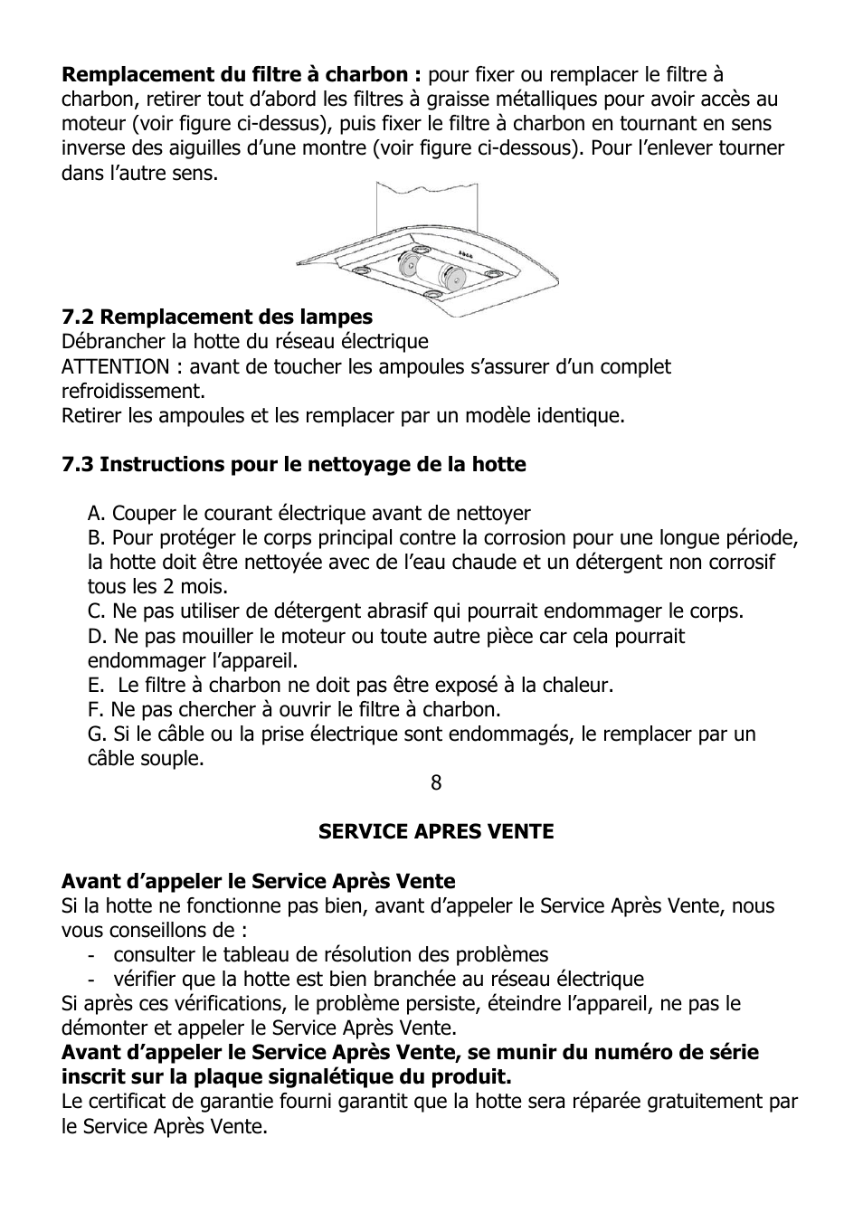 Candy CMDG 919 X User Manual | Page 8 / 30