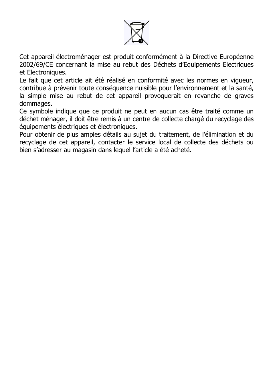 Candy CMDG 919 X User Manual | Page 9 / 30