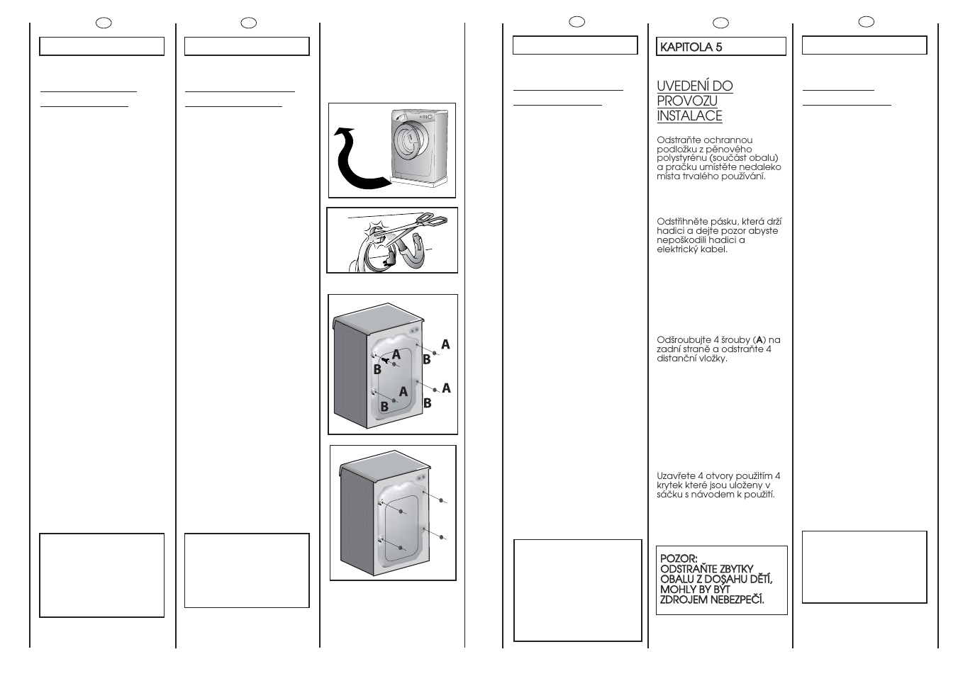 Candy GO4 F086-01S User Manual | Page 9 / 41