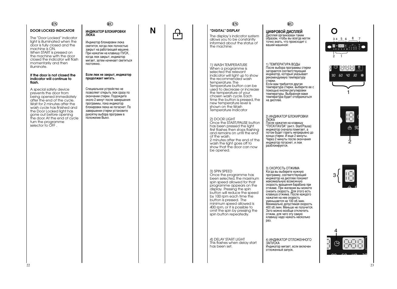 Candy EVOW 4853D-S User Manual | Page 12 / 29