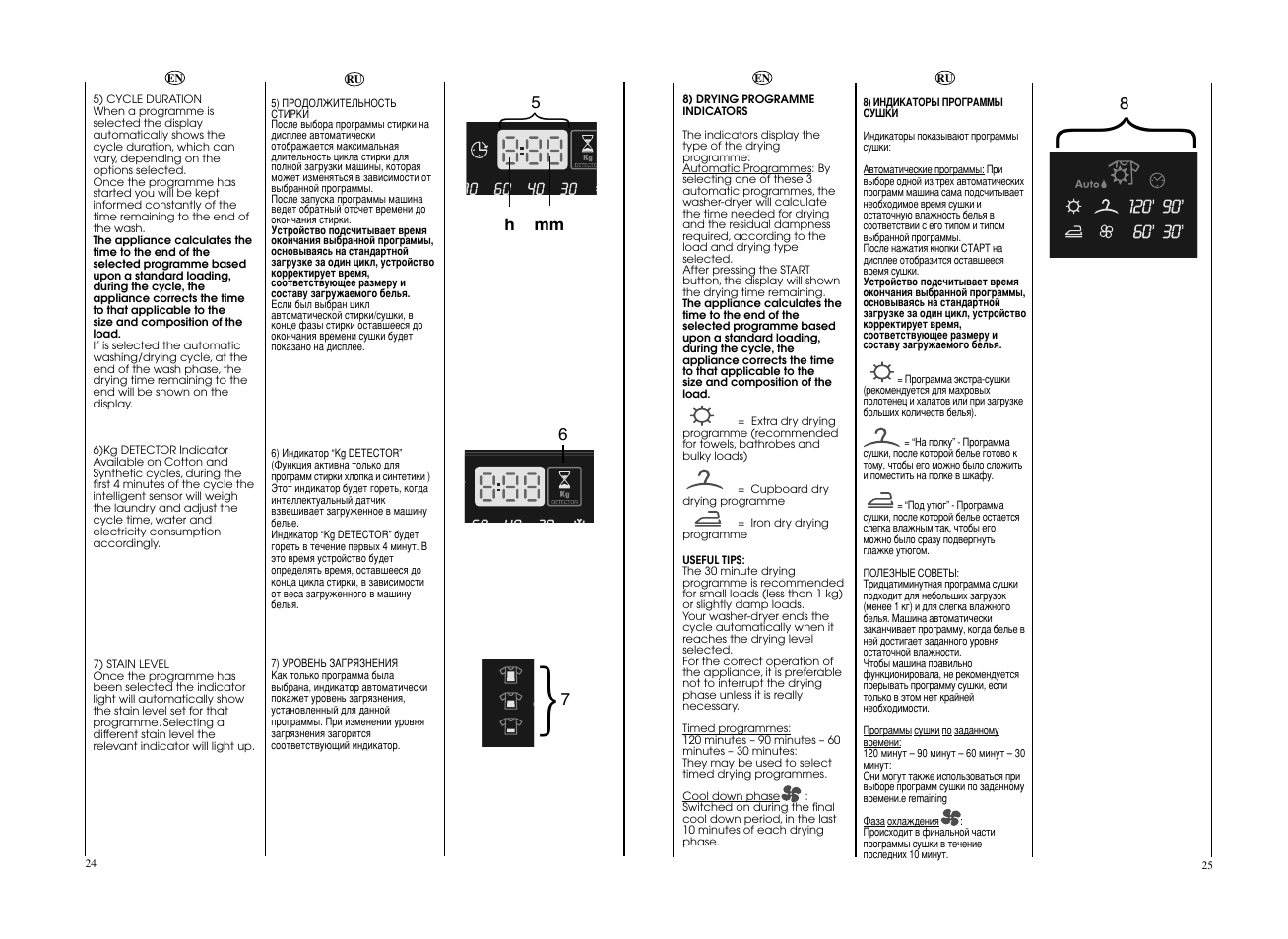 Candy EVOW 4853D-S User Manual | Page 13 / 29