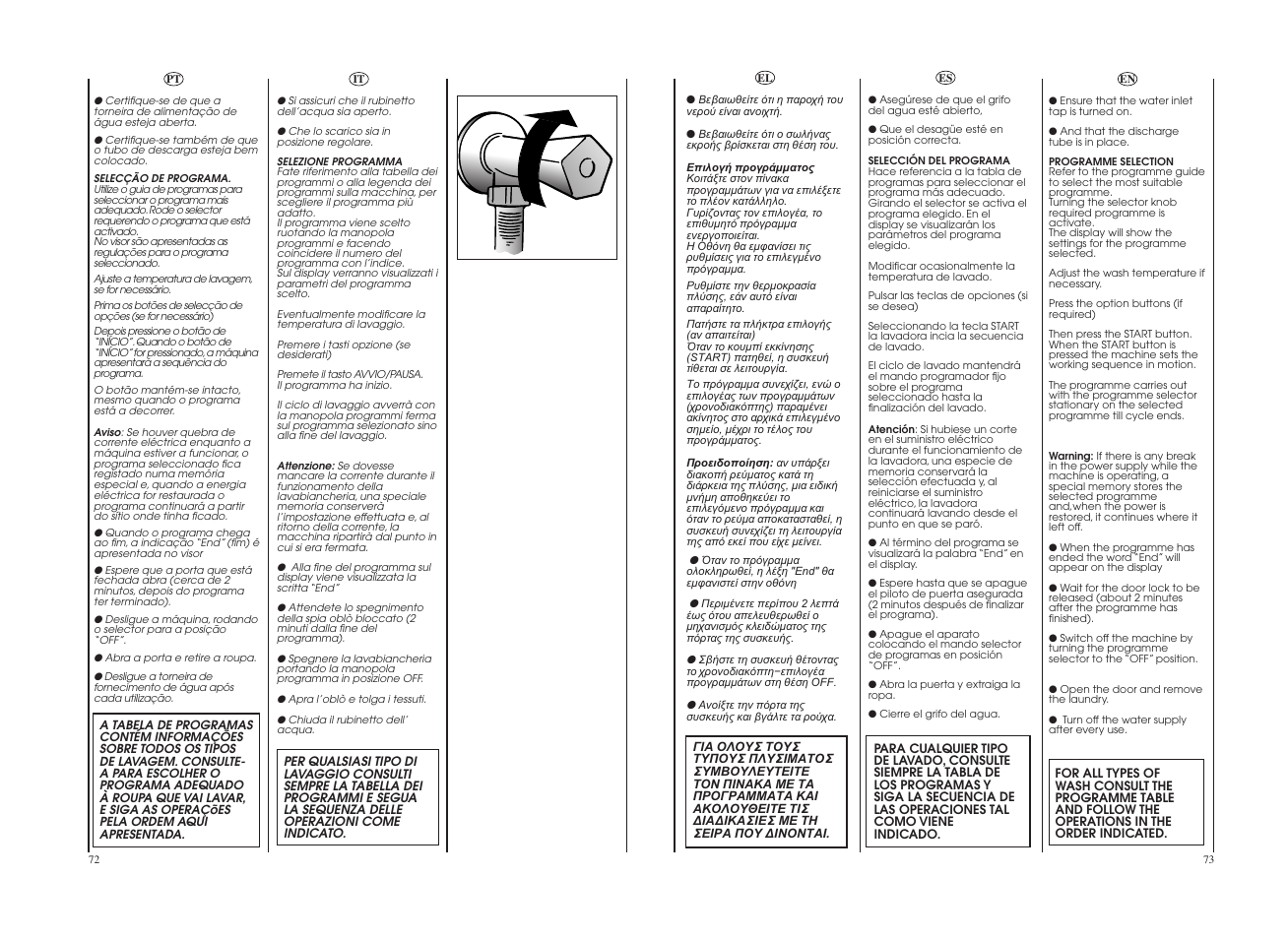 Candy GO4 1274L-16S User Manual | Page 37 / 45
