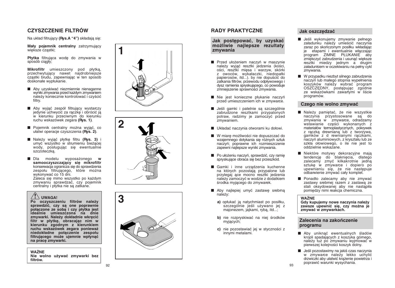 Candy CDF8 85E10-S User Manual | Page 47 / 69