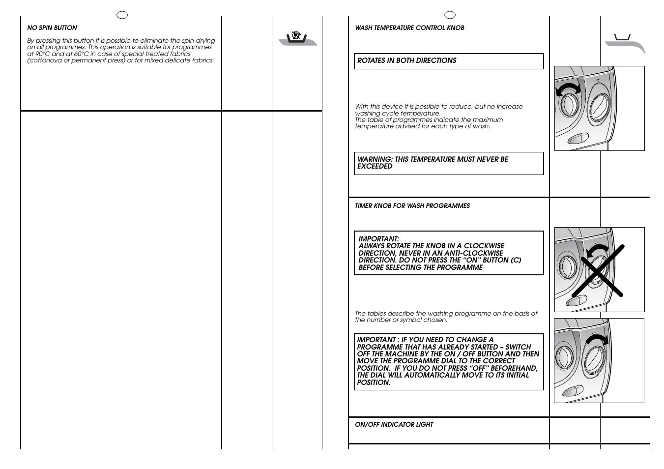 Il n | Candy HOLIDAY 81 UNI User Manual | Page 21 / 67