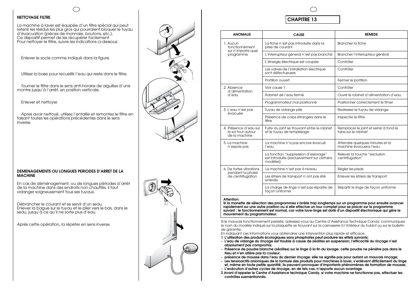 Chapitre 13 | Candy HOLIDAY 81 UNI User Manual | Page 40 / 67