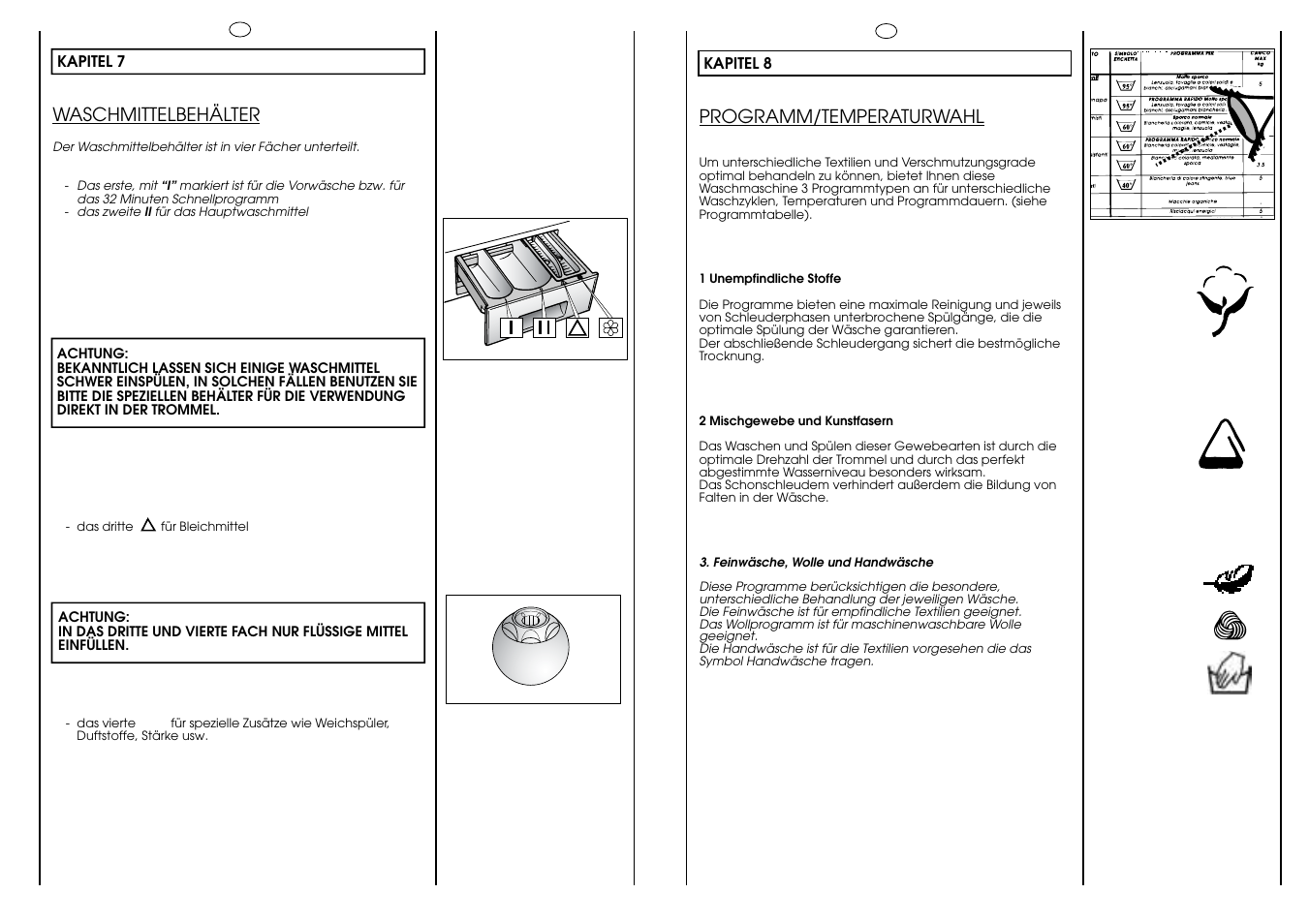 Candy HOLIDAY 81 UNI User Manual | Page 9 / 67