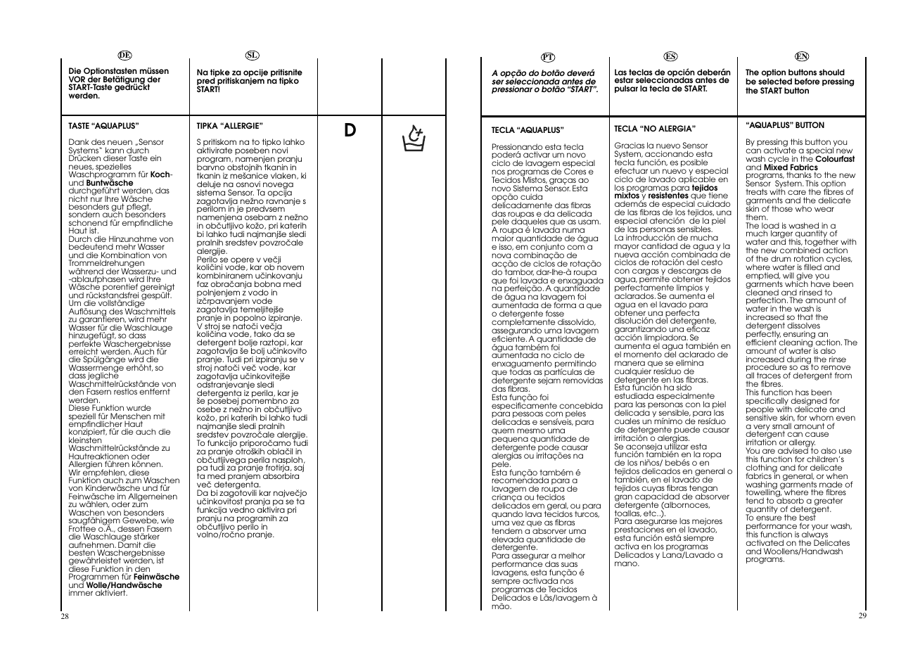 Candy GO 126DF__L-S User Manual | Page 15 / 41