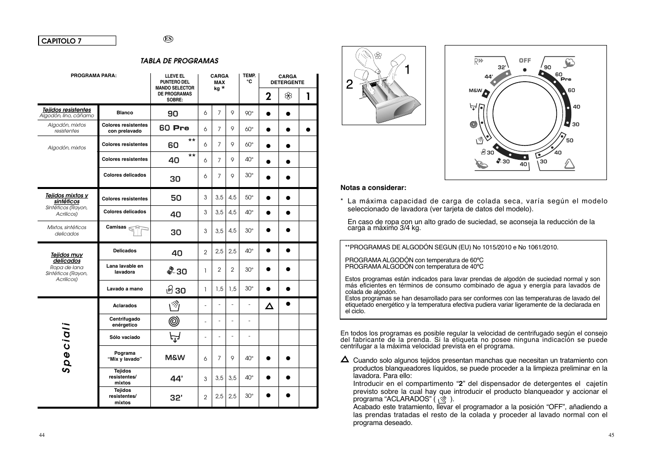 Speciali | Candy GO 126DF__L-S User Manual | Page 23 / 41