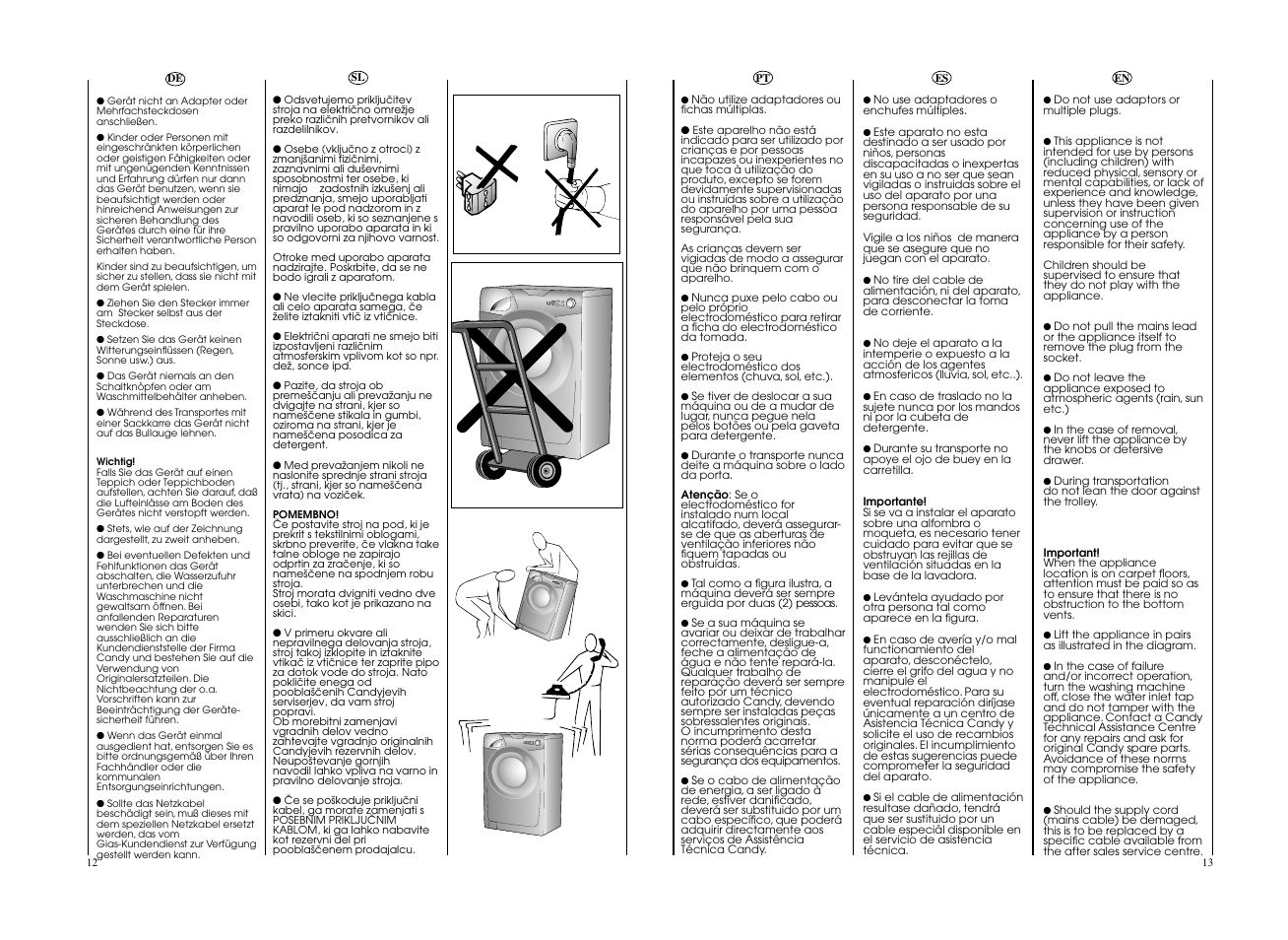 Candy GO 126DF__L-S User Manual | Page 7 / 41