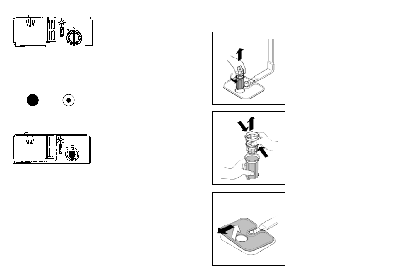 Nettoyage des filtres | Candy CD 600 User Manual | Page 72 / 77