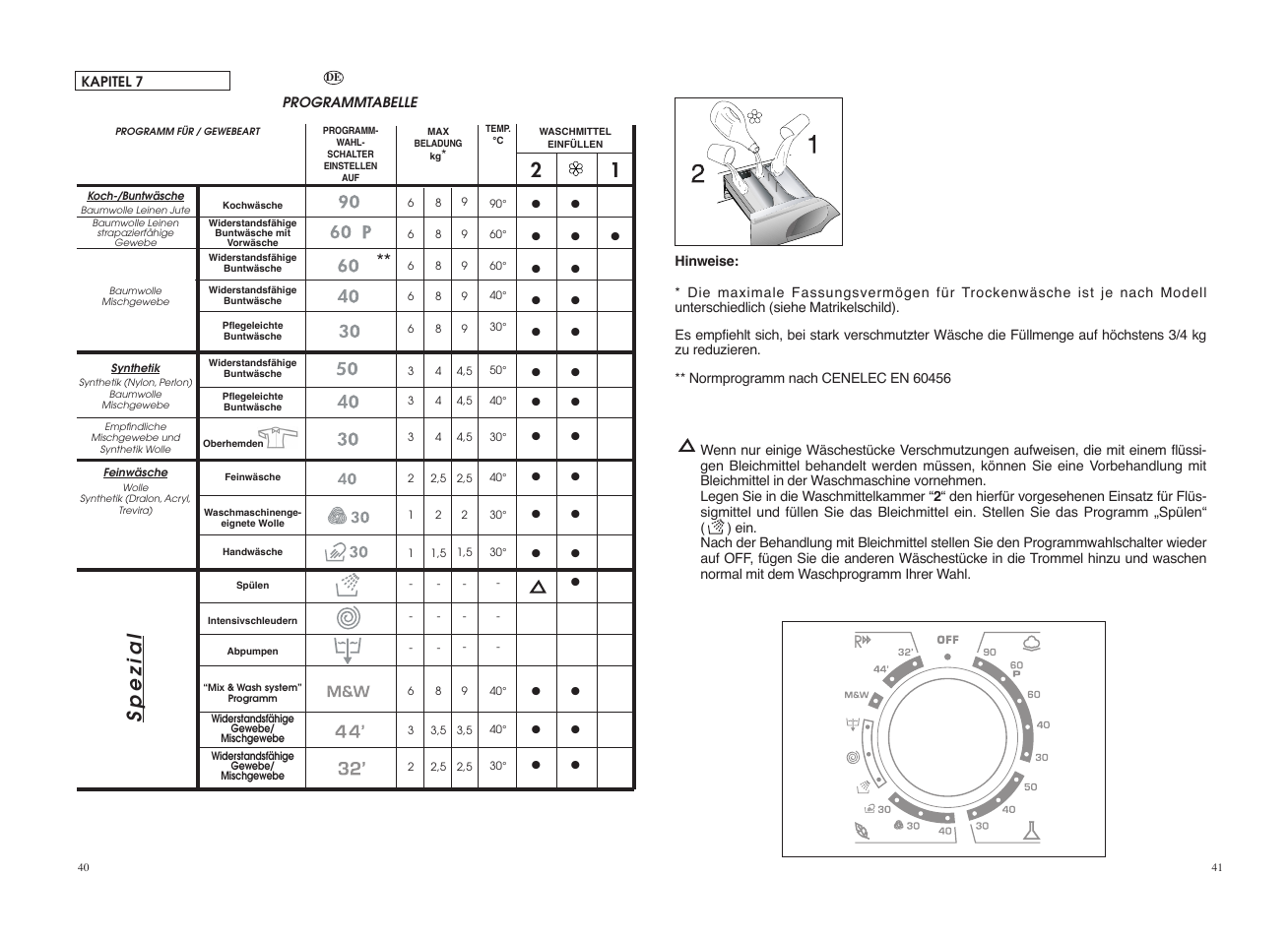 Spezial | Candy GO F108__1-16S User Manual | Page 21 / 41