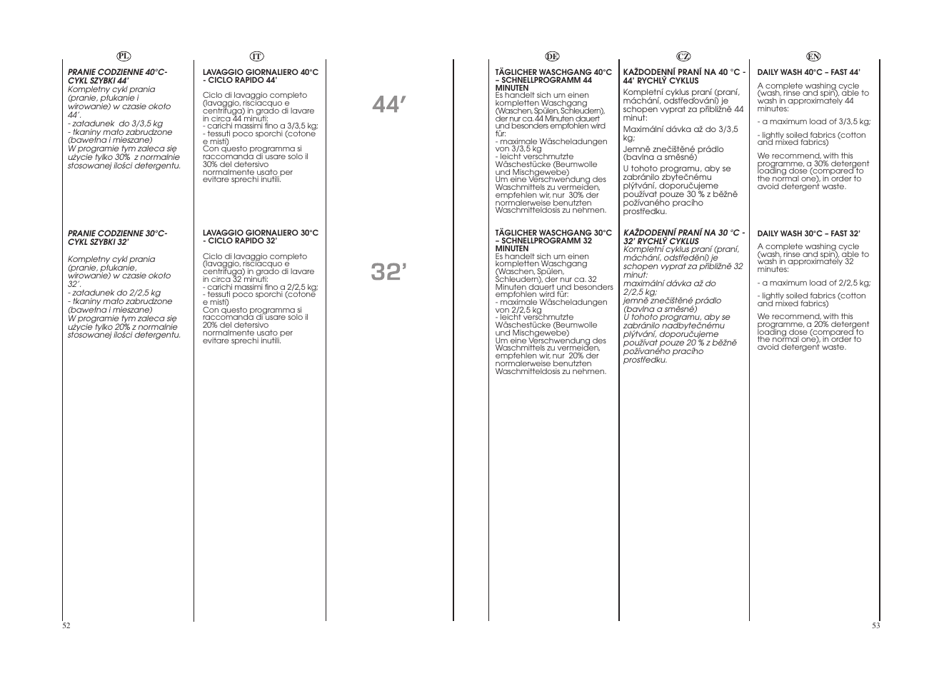 Candy GO F108__1-16S User Manual | Page 27 / 41