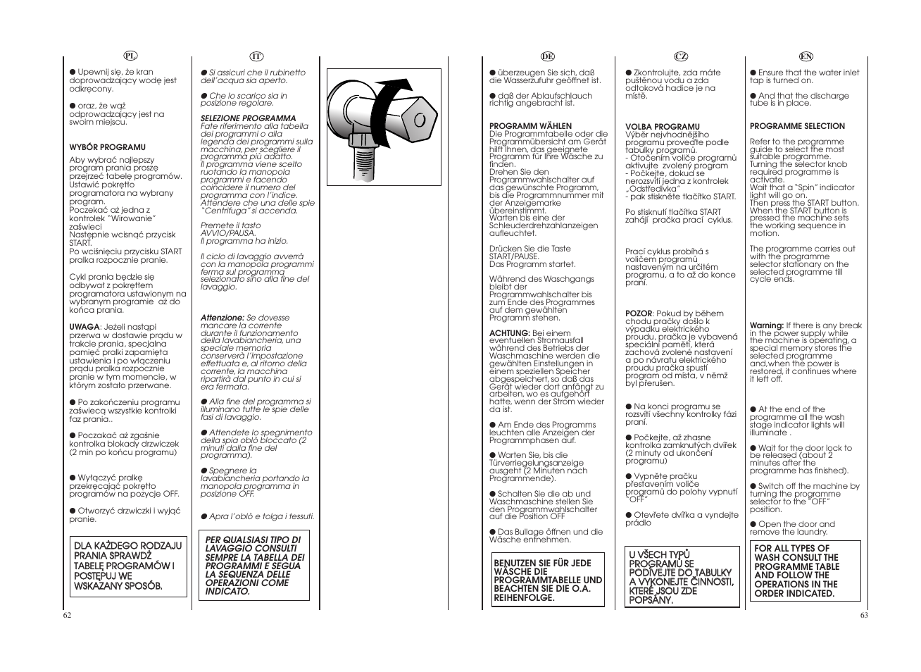 Candy GO F108__1-16S User Manual | Page 32 / 41