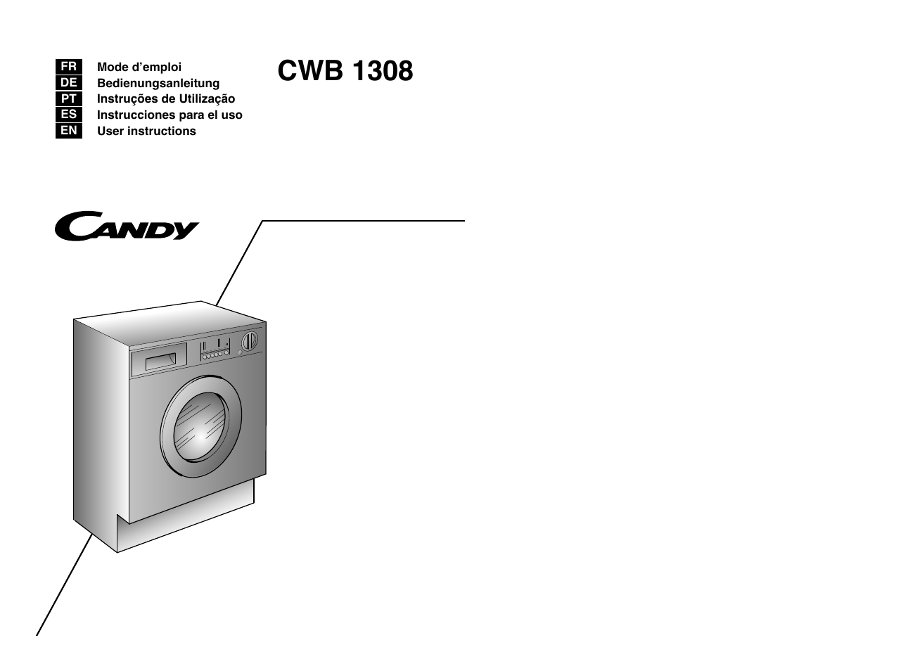 Candy CWB 1308__L-S User Manual | 41 pages