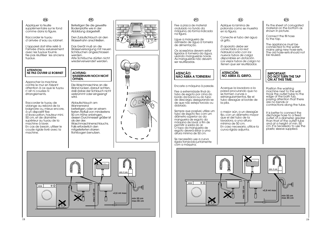 Candy CWB 1308__L-S User Manual | Page 10 / 41