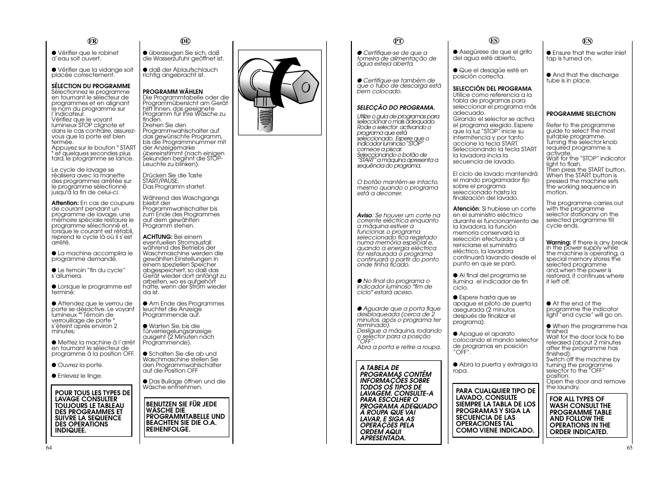 Candy CWB 1308__L-S User Manual | Page 33 / 41