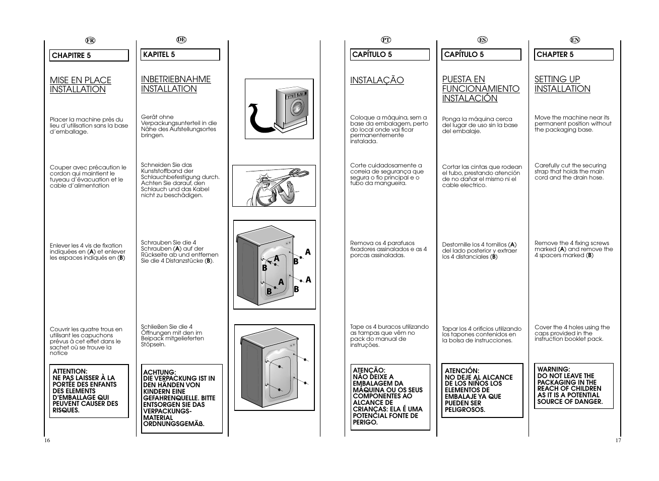 Candy CWB 1308__L-S User Manual | Page 9 / 41