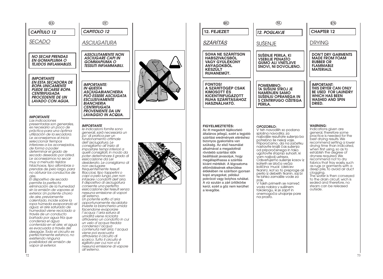 Candy GO4W464-80 User Manual | Page 37 / 49