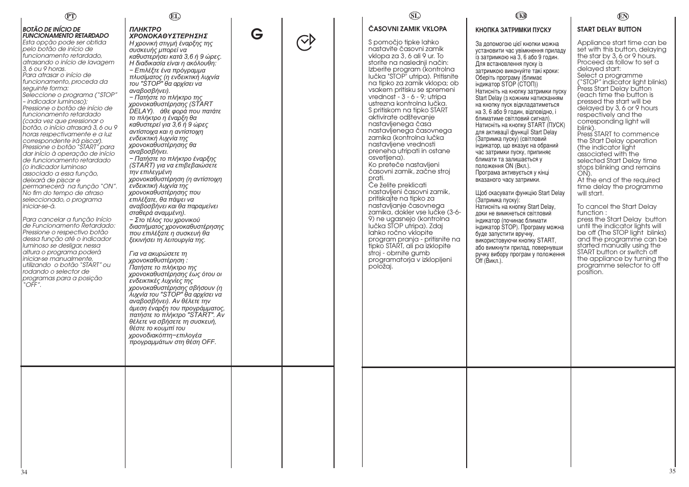 Candy GO68-18S User Manual | Page 18 / 41