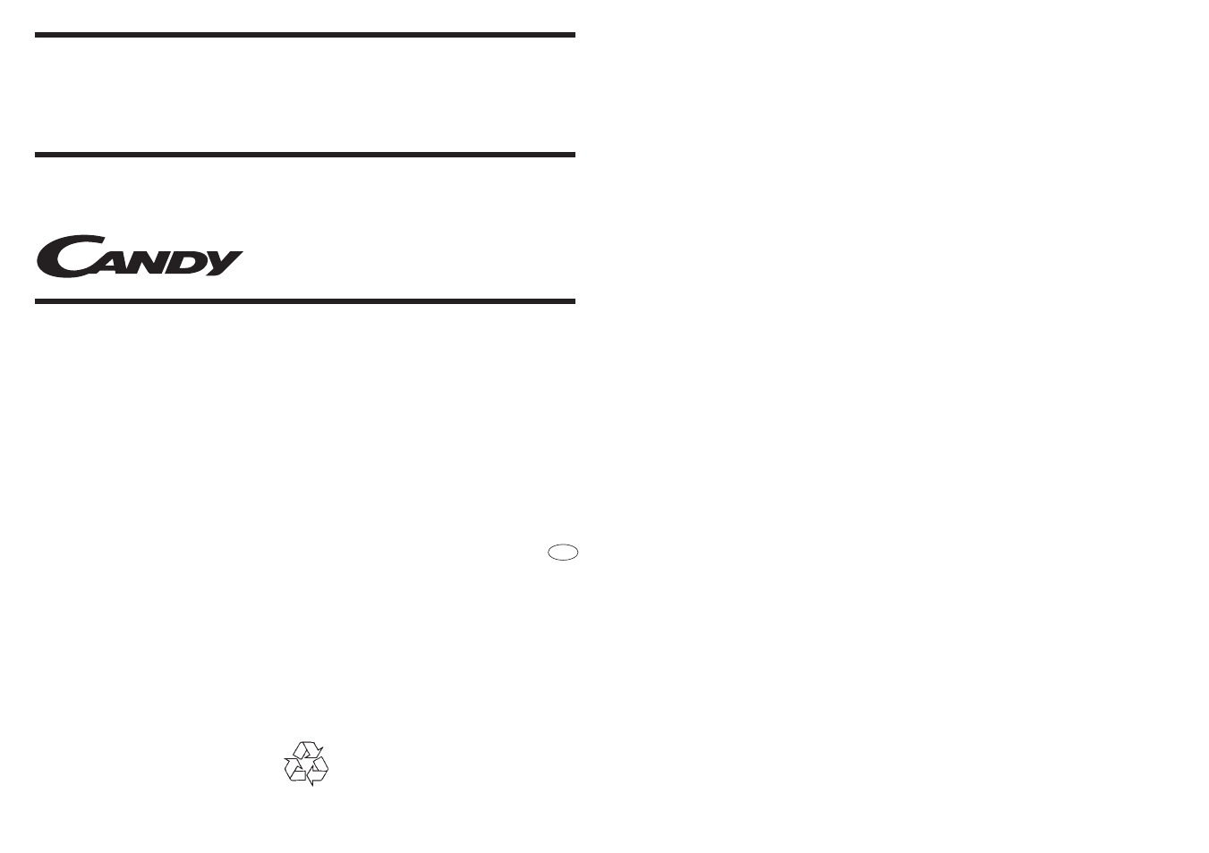 Candy CNV256-80 User Manual | Page 17 / 17