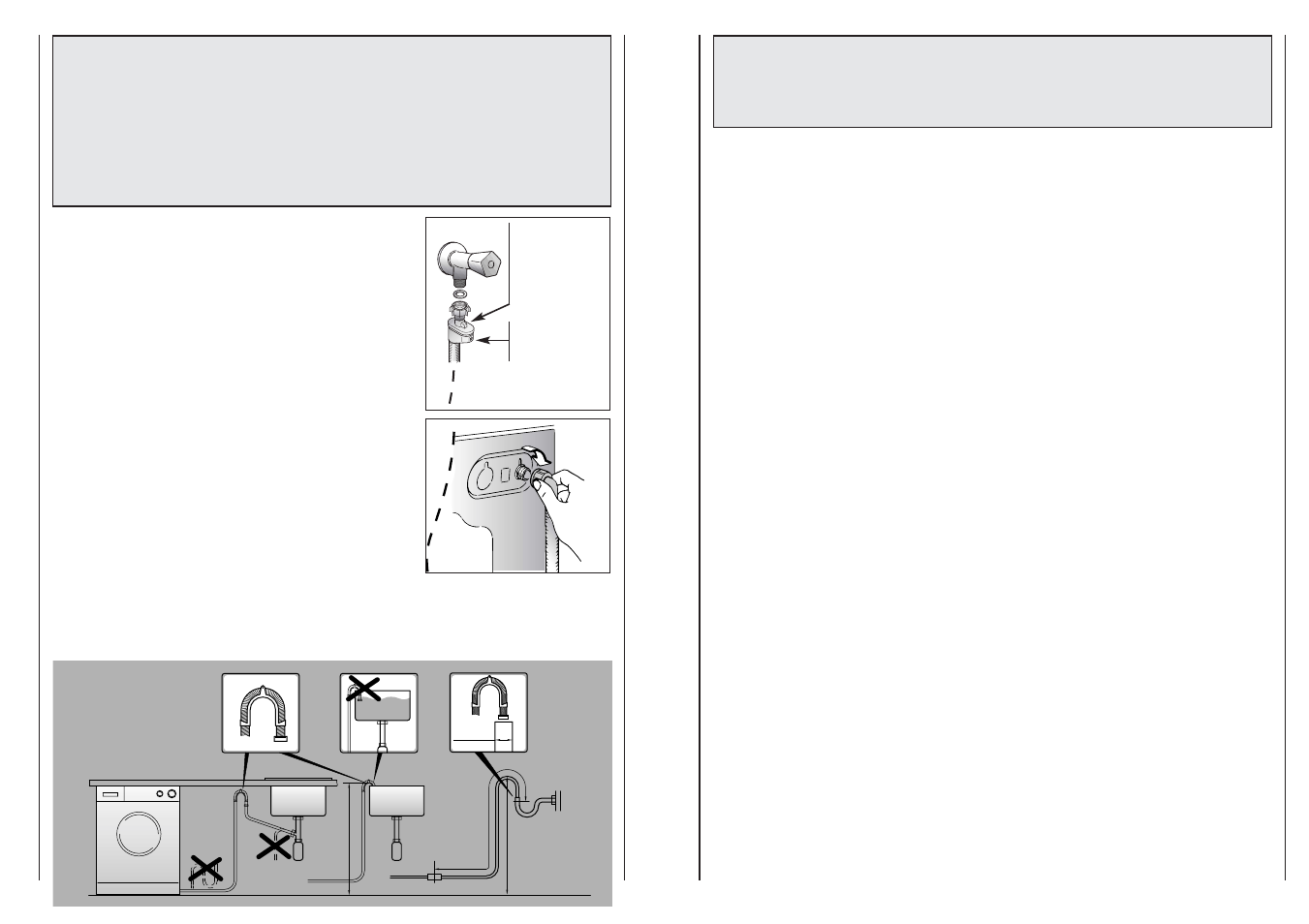 Collegamento elettrico e consigli di sicurezza, Aquastop | Candy GO616TXT-86S User Manual | Page 19 / 57