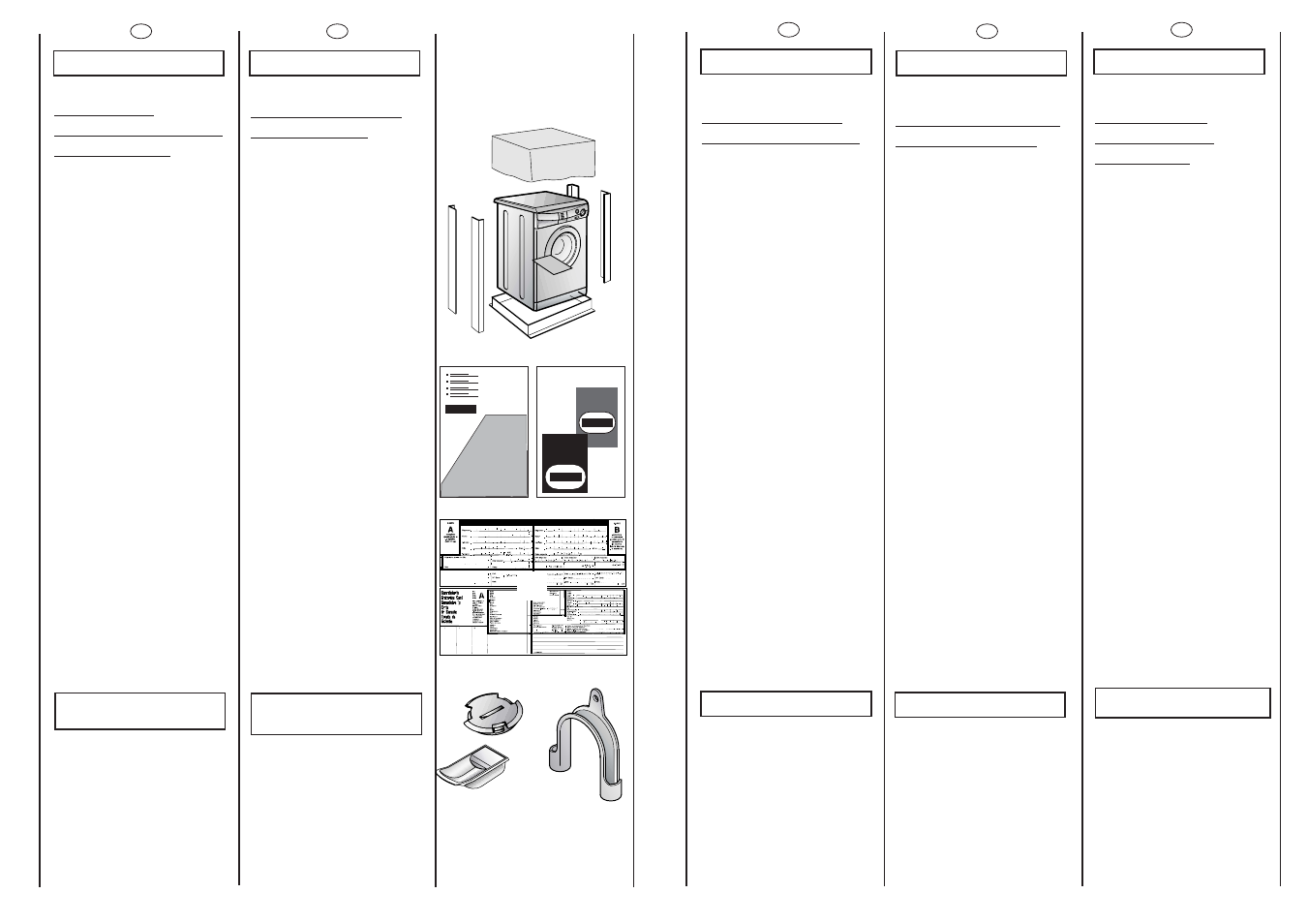 Ab c, Ef d | Candy LB CNE 148 T SY User Manual | Page 4 / 33