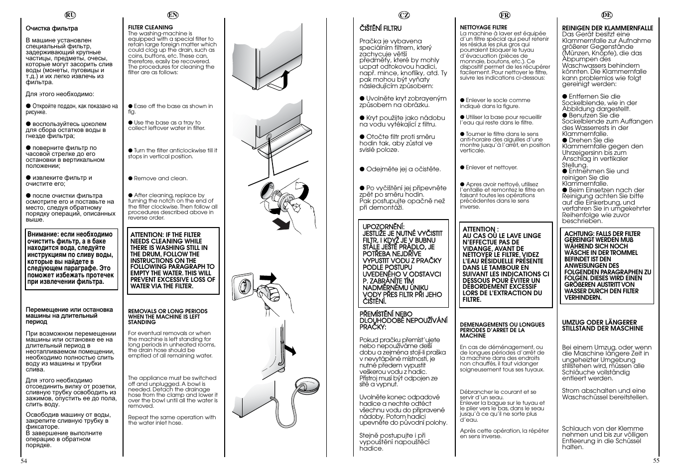 Candy CNE 109 T RU User Manual | Page 28 / 33