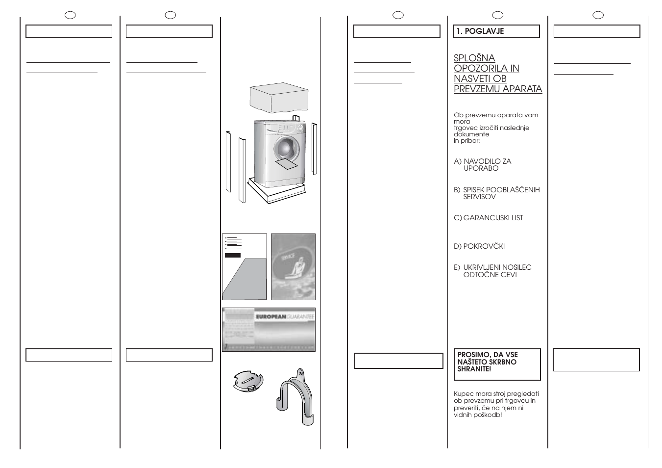 Ed a b c | Candy WD ALISE' CMD126-04S User Manual | Page 4 / 49