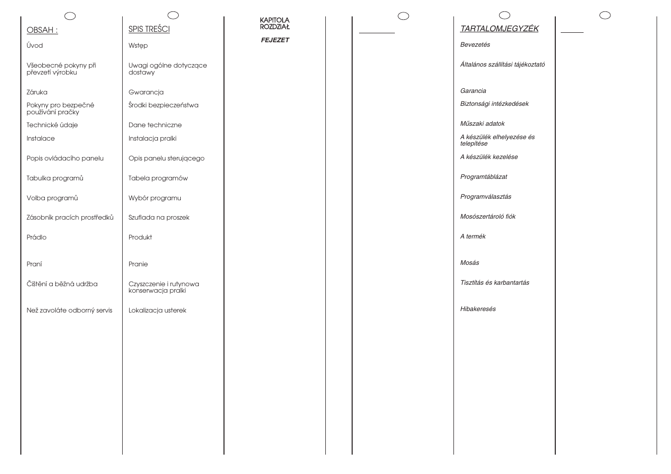 Candy GO 108-16S User Manual | Page 3 / 41