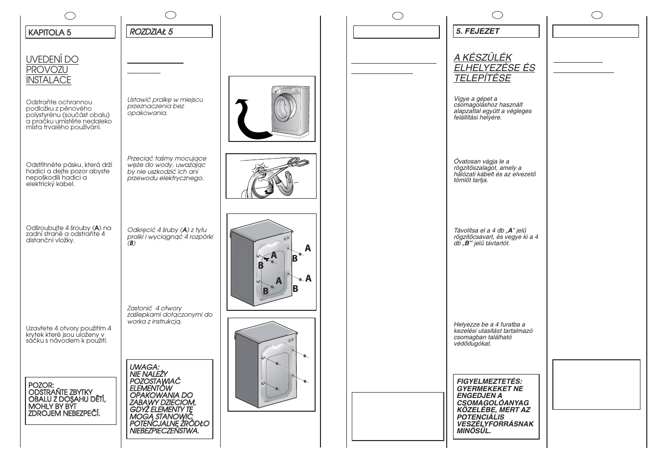 Candy GO 108-16S User Manual | Page 9 / 41