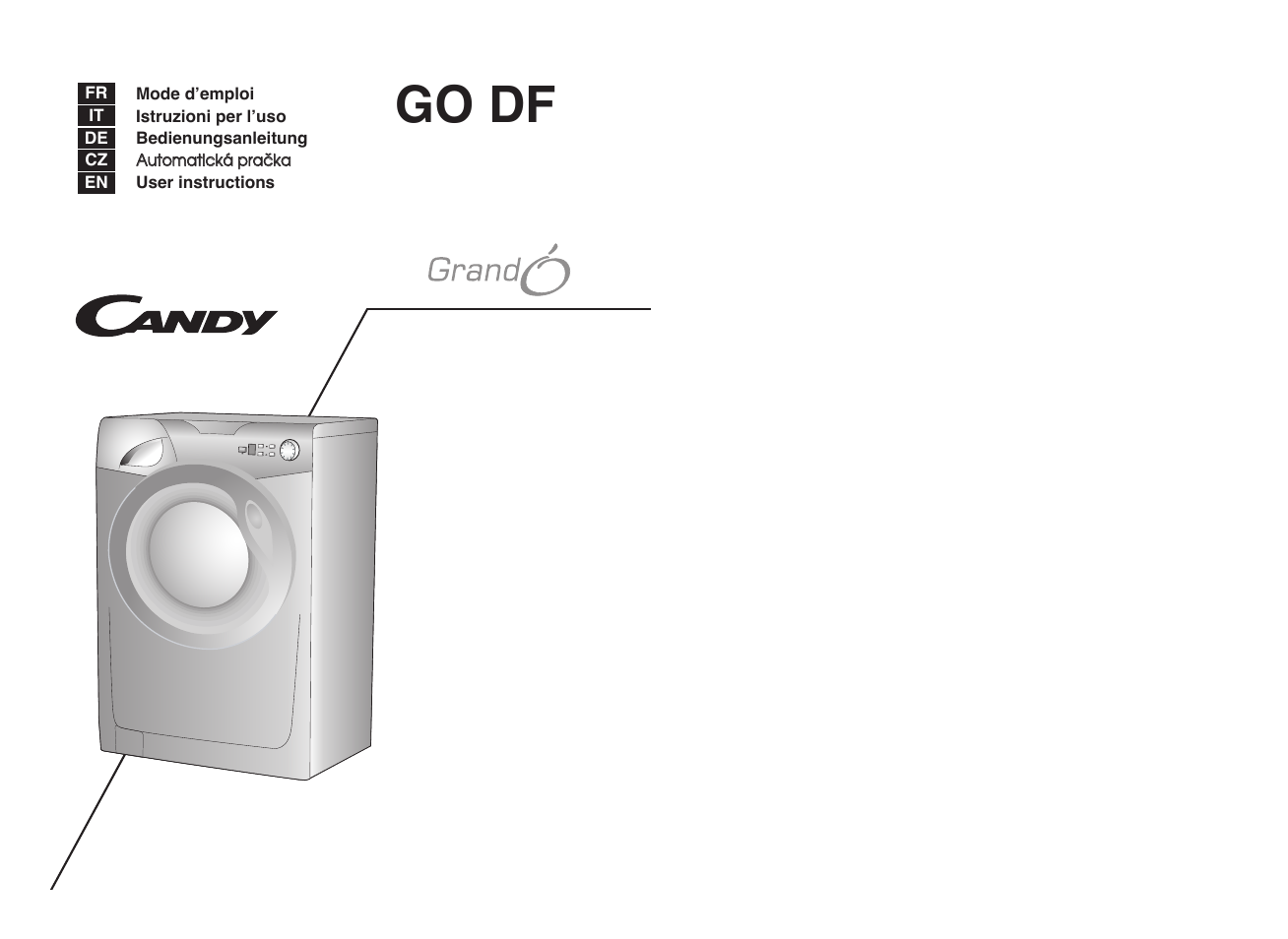 Candy GO 127DF__1-18S User Manual | 41 pages